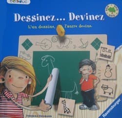 Boîte du jeu : Dessinez... Devinez