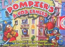 Boîte du jeu : Pompiers à vos lances