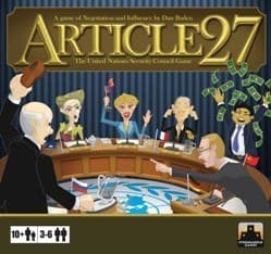 Couverture de Article 27: The UN Security Council Game