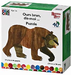 Couverture de Ours brun, dis moi - Puzzle