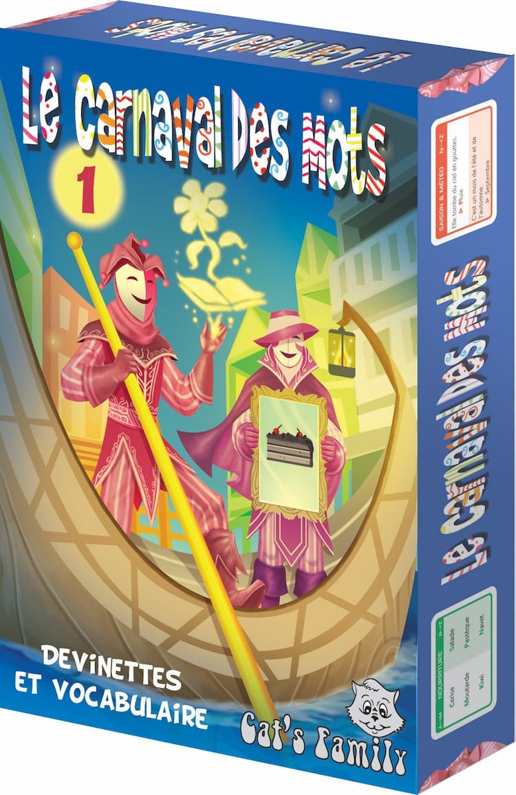 Boîte du jeu : Le Carnaval des Mots