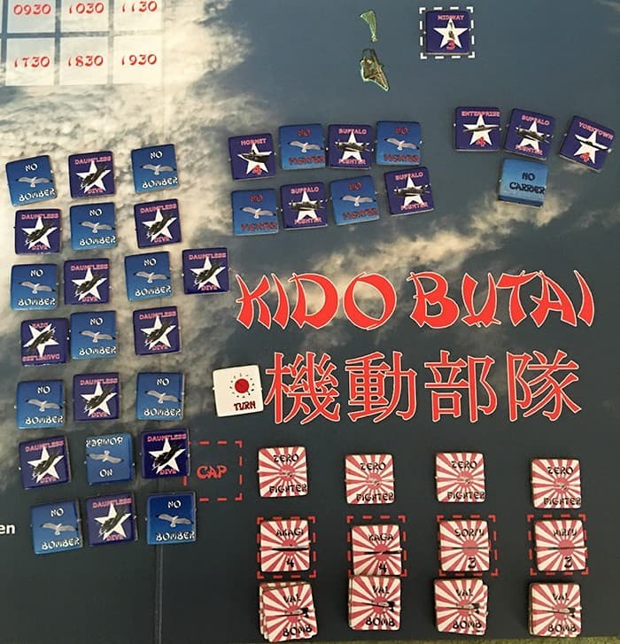 Boîte du jeu : KIDO BUTAI: Japan's Carriers at Midway