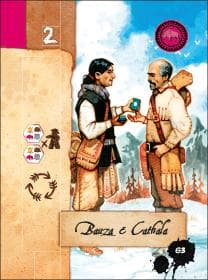 Couverture de Lewis & Clark: Bauza & Cathala