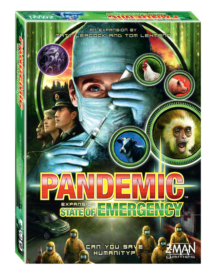 Boîte du jeu : Pandemic : State of Emergency
