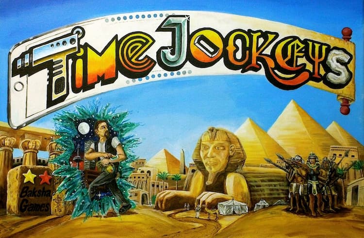 Boîte du jeu : Time Jockeys