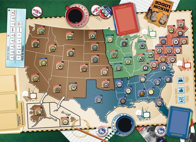 Boîte du jeu : 1960 : Kennedy contre Nixon