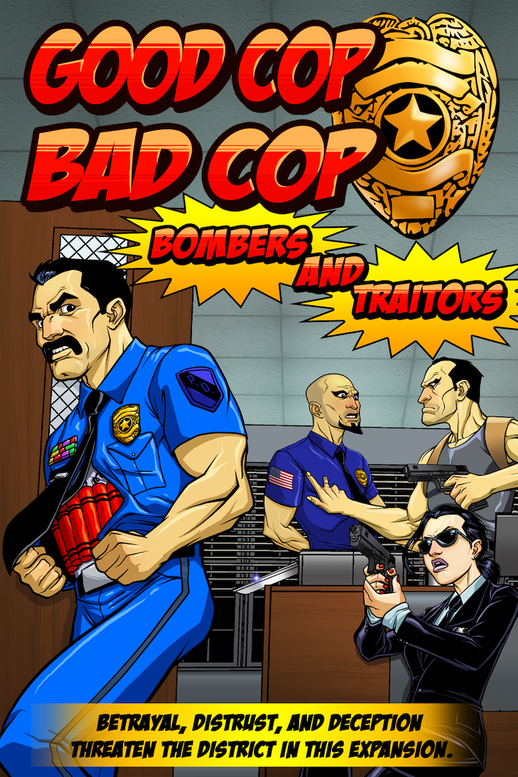 Boîte du jeu : Good Cop Bad Cop: Bombers and Traitors