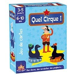 Boîte du jeu : Quel cirque !