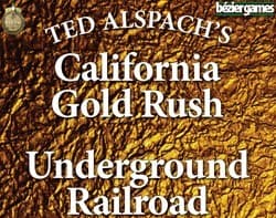 Couverture de Age of Steam Expansion : California Gold Rush - Underground Railroad