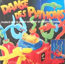 Couverture de La danse des pythons