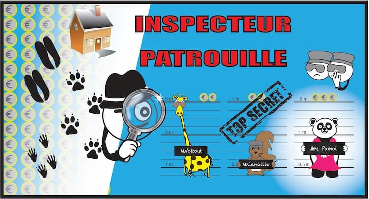 Boîte du jeu : Inspecteur Patrouille