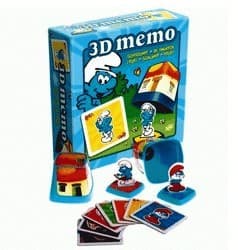 Boîte du jeu : 3D MEMO SCHTROUMPF