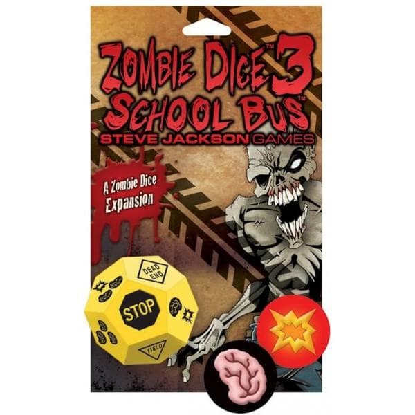 Boîte du jeu : Zombie Dice 3 - School Bus