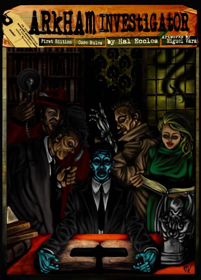Boîte du jeu : Arkham Investigator