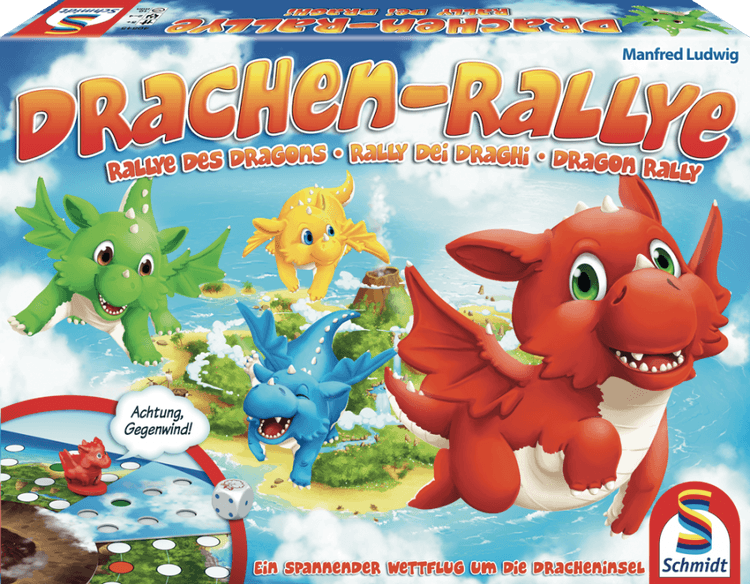 Boîte du jeu : Rallye des dragons