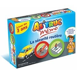 Boîte du jeu : As'Truc Mémo : La sécurité routière