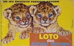 Couverture de Loto des animaux sauvages