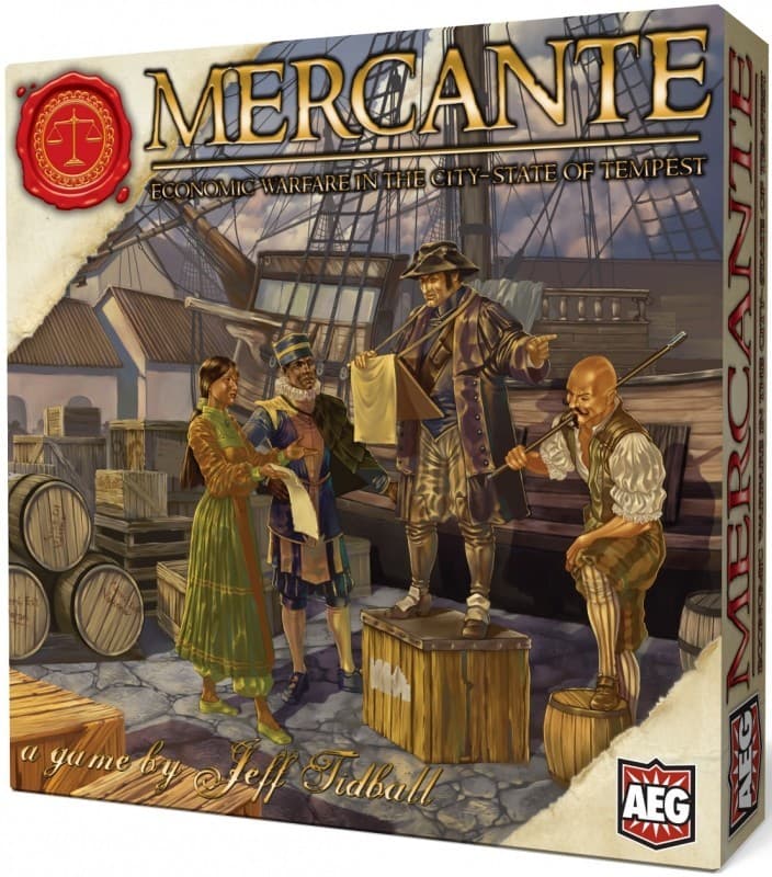 Boîte du jeu : MERCANTE