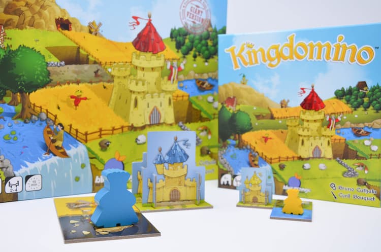Boîte du jeu : Kingdomino version géante