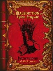 Couverture de Pathfinder - Le Guide du joueur de la Malédiction du Trône écarlate