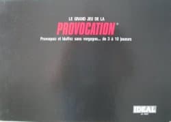 Couverture de Provocation