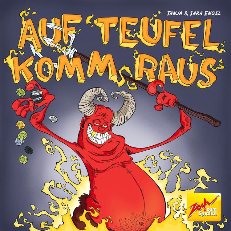 Boîte du jeu : Auf Teufel Komm Raus