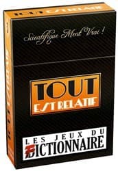 Boîte du jeu : Les Jeux du Fictionnaire - Tout est relatif