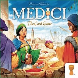 Couverture de Medici the card game