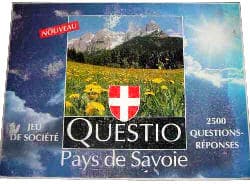 Boîte du jeu : Questio Pays de Savoie