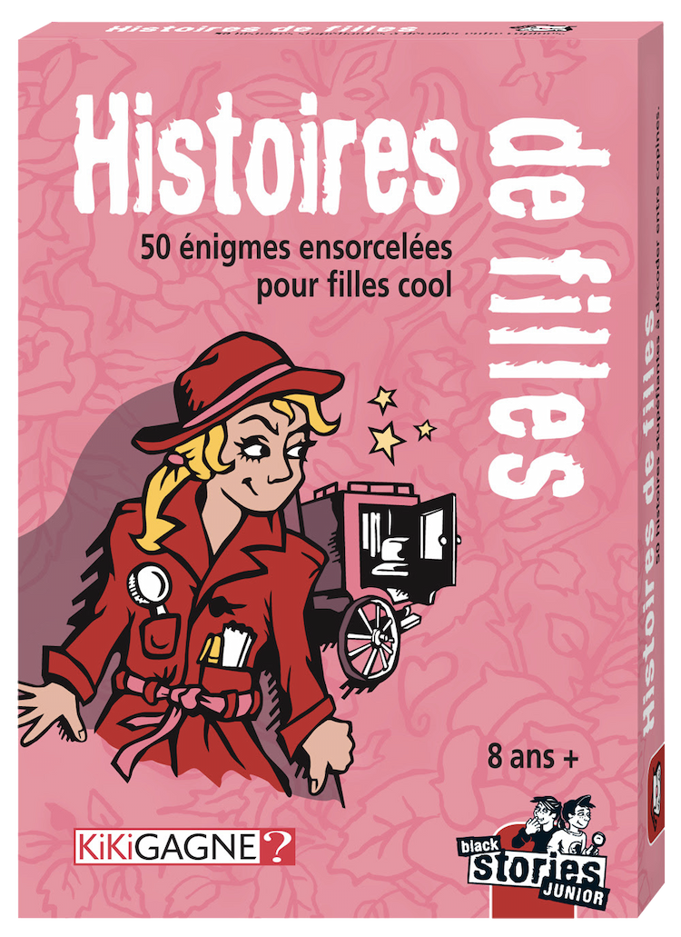 Boîte du jeu : Black Stories Junior : Histoires de Filles