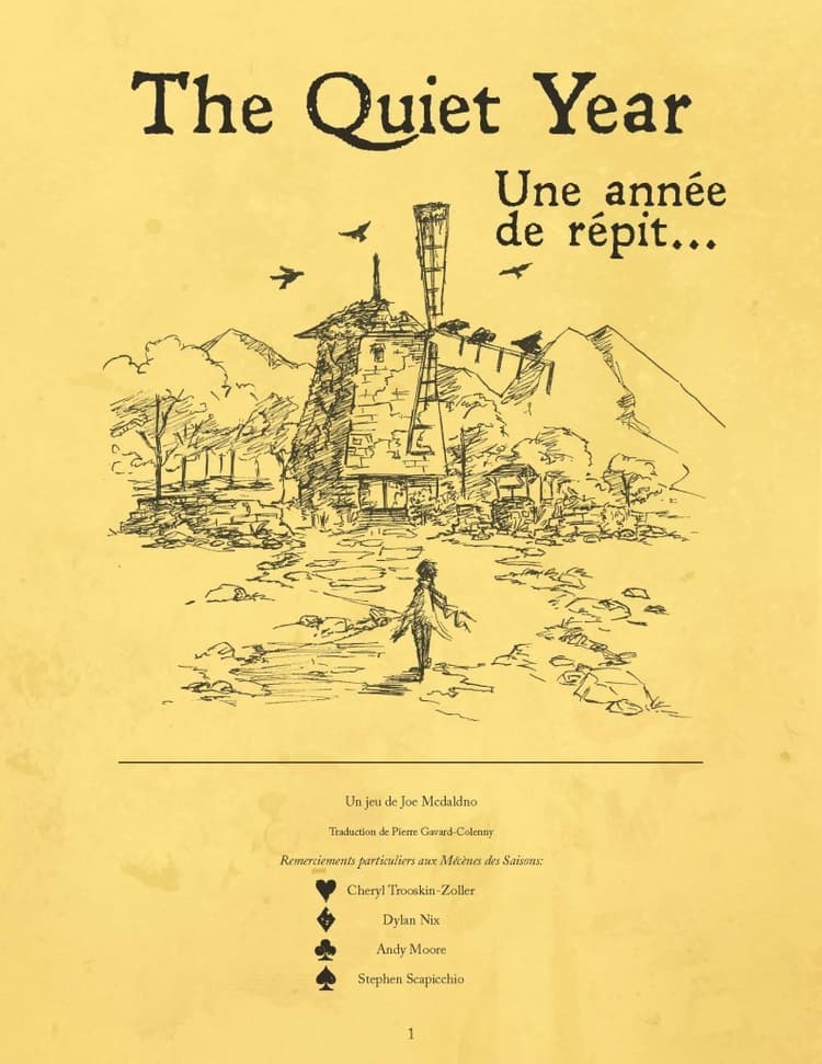 Boîte du jeu : The Quiet year - Une année de répit