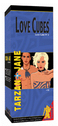 Couverture de Love Cubes n°3 - Tarzan Et Jane