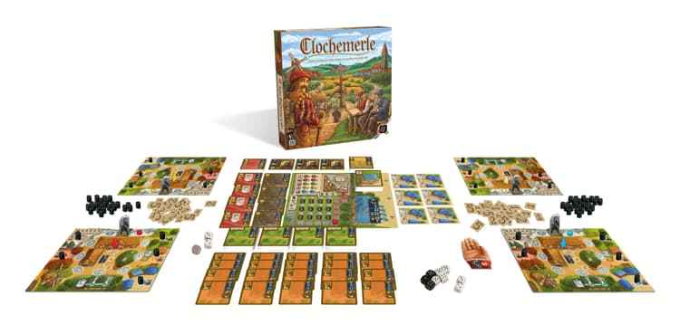 Boîte du jeu : Clochemerle