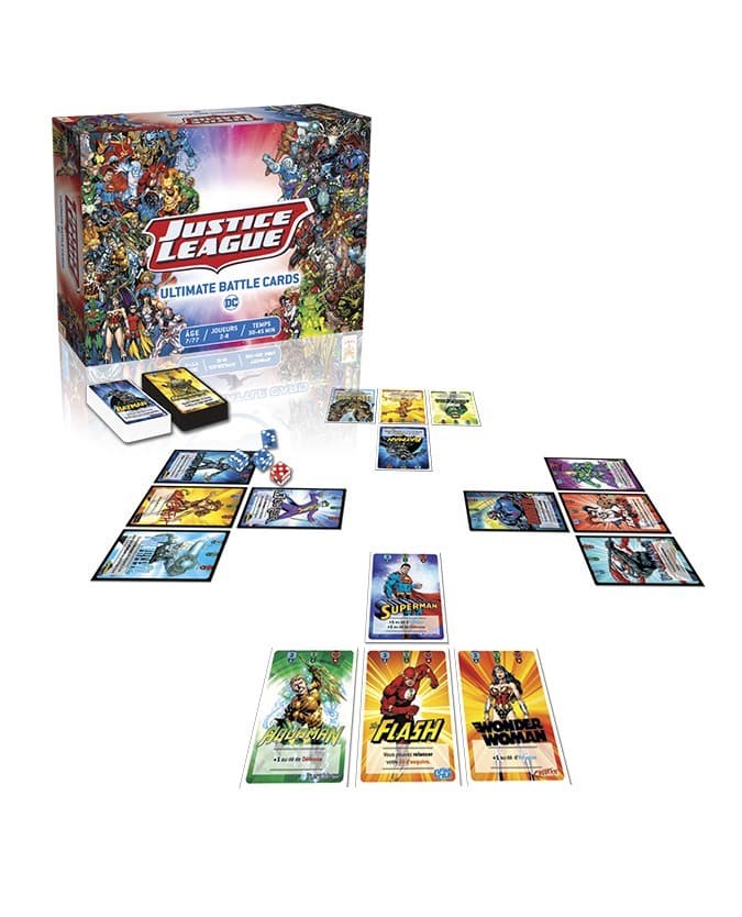 Boîte du jeu : Justice League Ultimate Card Battle