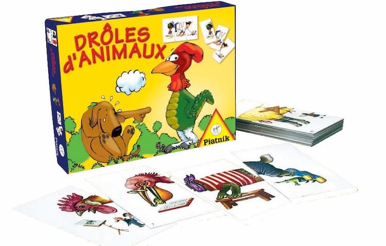 Boîte du jeu : Drôles d'Animaux