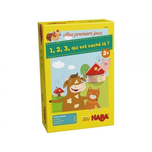 Boîte du jeu : 1,2,3 Qui est caché là ?