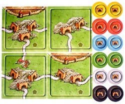 Boîte du jeu : Carcassonne - Extension "Le Tunnel / The Tunnel / Der Tunnel"