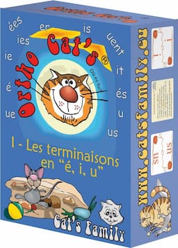 Couverture de Ortho Cat's 1 - Les terminaisons en "é, i, u"