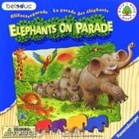 Couverture de La parade des éléphants