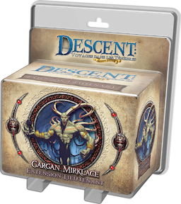 Couverture de Descent : Voyages dans les Ténèbres - Pack Lieutenant Gargan Mirklace