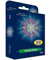 Boîte du jeu : Qui veut gagner des millions - Version Voyage