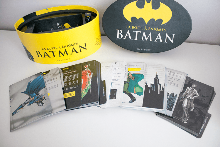 Boîte du jeu : La boîte à énigmes Batman