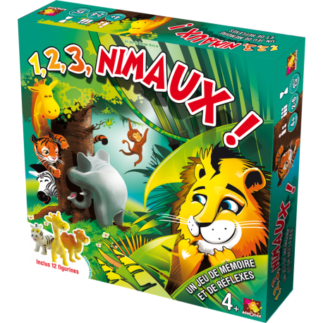 Boîte du jeu : 1, 2, 3, nimaux !