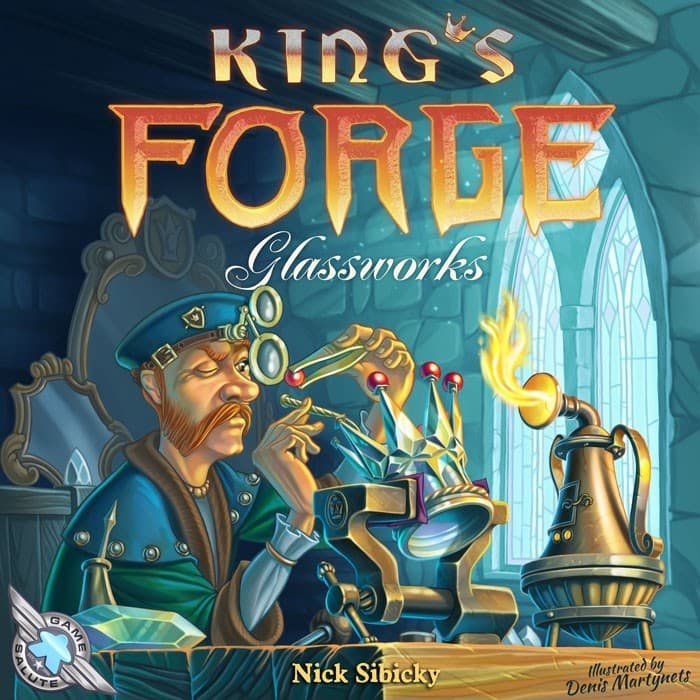 Boîte du jeu : King's Forge : Glassworks (extension)