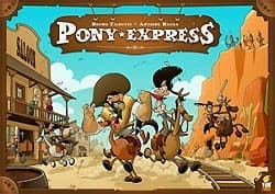 Boîte du jeu : Pony Express
