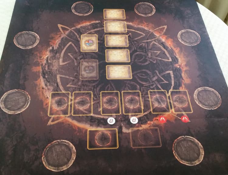 Boîte du jeu : Theomachy - Playmat