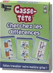 Boîte du jeu : Casse-tête : Cherchez les différences