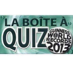 Boîte du jeu : la boite a quizz (guinness world records 2013)