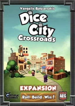 Couverture de Dice City : Crossroads expansion