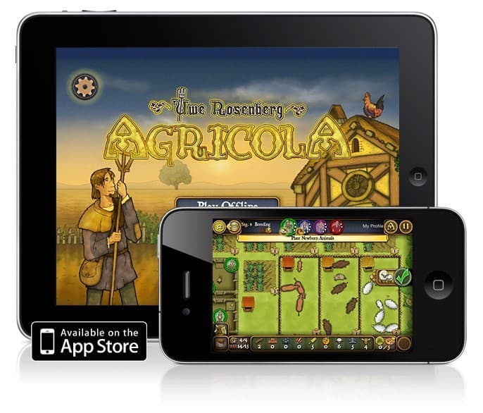 Boîte du jeu : Agricola iPad